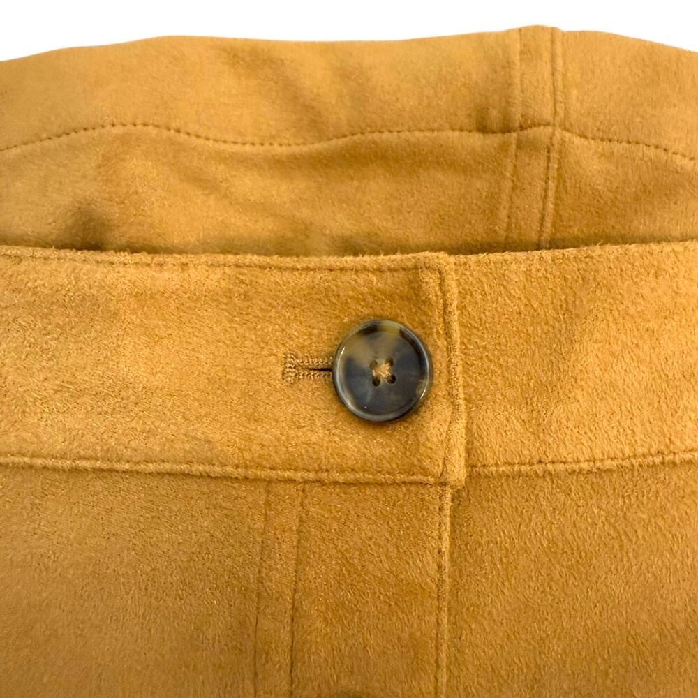 Marine Layer Skirt Womens 2 Tan Myra Skirt Faux Suede Preppy Coastal Cowgirl - Picture 7 of 9